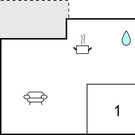 Two-bedroom In Bjert Binderup Strand