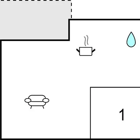 Two-bedroom In Bjert Abjerg